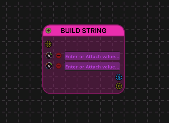 Build String Node