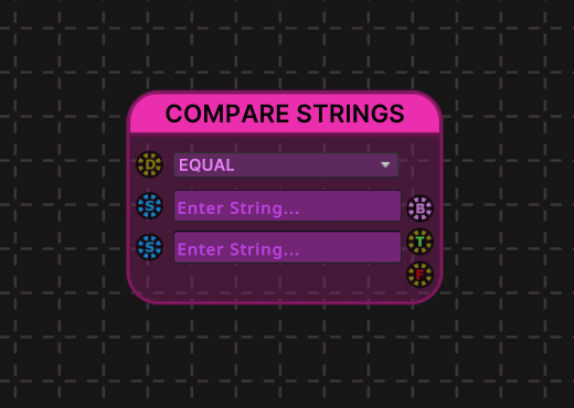 Compare Strings Node