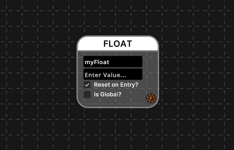 Float Variable Node