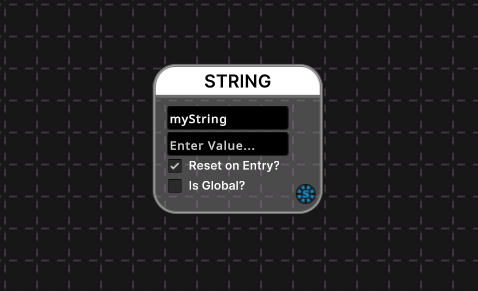 String Variable Node